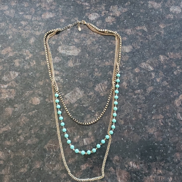 Triple strand necklace